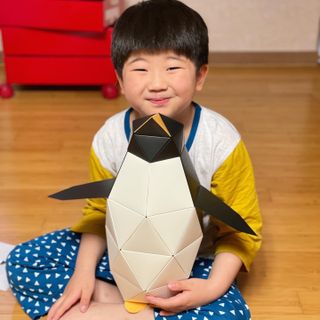 [폴리곤즈] 허들린 패밀리 DIY 블록 세트 (허들린 펭귄 블록+미니허들린 펭귄 블록) — 5점을 준 리뷰어가 2022년 4월 올린 사용 사진