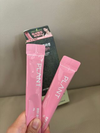 [NOW] 플랜트 콜라겐 비오틴 젤리 2박스_올리브영 전용 — 5점을 준 리뷰어가 2024년 7월 올린 사용 사진