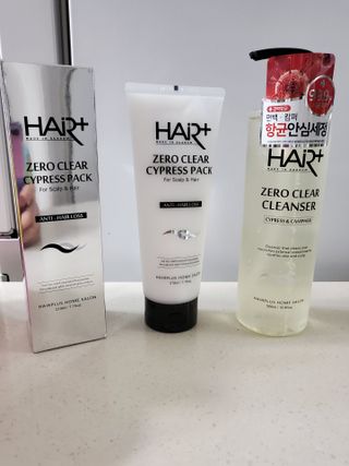헤어플러스 제로클리어 샴푸 500ml, 두피팩 210ml 2종SET — 5점을 준 리뷰어가 2021년 3월 올린 사용 사진