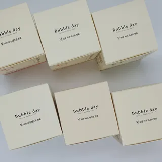 버블데이 배쓰밤 거품입욕제 버블바 6종 — 5점을 준 리뷰어가 2021년 8월 올린 사용 사진