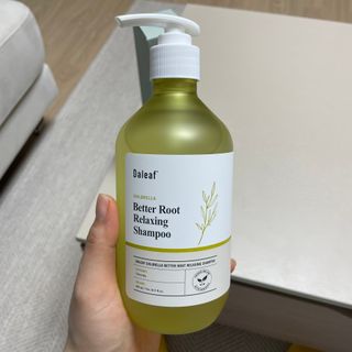 달리프 클로렐라 베러 루트 릴렉싱 샴푸 500ml — 5점을 준 리뷰어가 2021년 1월 올린 사용 사진