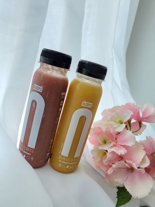 BLENDY'S 핑크 스무디+블론디 스무디 — 4점을 준 리뷰어가 2021년 10월 올린 사용 사진