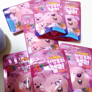 [팔도] 잔망루피젤리 믹스베리맛 42g 8개 — 5점을 준 리뷰어가 2022년 3월 올린 사용 사진