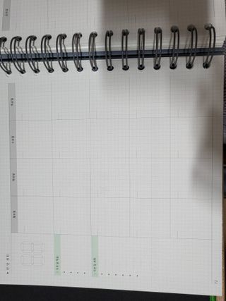 리훈 여러분의 오늘을 채워나갈 수 있도록 도와줄 오늘공부 1년용 스터디플래너 — 5점을 준 리뷰어가 2022년 3월 올린 사용 사진