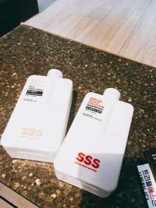 트리플에스 탈모 샴푸 275ml + 실크 트리트먼트 275ml — 3점을 준 리뷰어가 2021년 2월 올린 사용 사진
