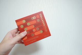 프리마인 귀족의 콜라겐, 92배 흡수율. 럭셔리 프리미엄 셀라브 콜라겐필름 30매 — 3점을 준 리뷰어가 2021년 10월 올린 사용 사진