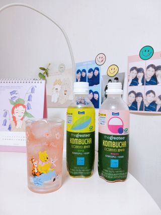 더그레잇티 콤부차 [매일유업] 더그레잇티 44kcal 콤부차 300ml *12개입 (오리지널 6개+베리리치 6개) — 3점을 준 리뷰어가 2023년 8월 올린 사용 사진