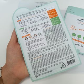 바노바기 코스메틱 바노바기 디엑스 마스크 — 5점을 준 리뷰어가 2024년 7월 올린 사용 사진