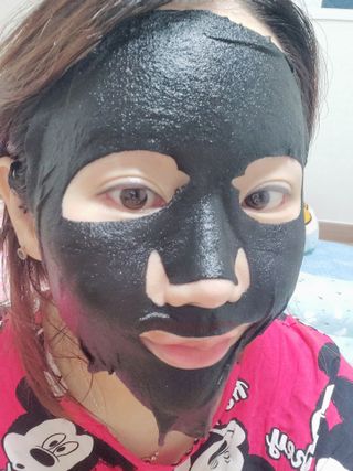 아노브코스메틱스 리커버 마스크팩 — 3.5점을 준 리뷰어가 2021년 10월 올린 사용 사진