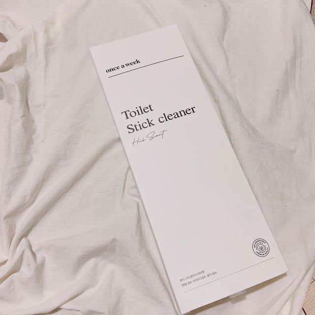 원스어윅 변기 스틱 클리너 허브향 리뷰 사진