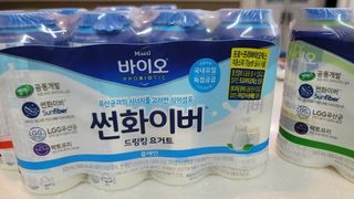 LIVE 매일바이오 썬화이버 드링킹 요거트 — 5점을 준 리뷰어가 2022년 8월 올린 사용 사진