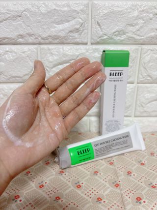 블립 ★올리브영 약산성 폼클렌징 살리실산 요철클렌징 균제거 시카 어성초 클렌징폼 [네이버 구매+인스타 리뷰] — 5점을 준 리뷰어가 2024년 12월 올린 사용 사진