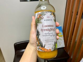 H365 [Kaskein Luomutyrniglögi] 핀란드 전통 무알콜 멀드와인 시벅톤 글로기 — 5점을 준 리뷰어가 2021년 4월 올린 사용 사진