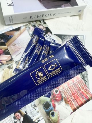 참앤들황토농원 맛있게 탱글탱글! 탱글석류 어린저분자 콜라겐 젤리스틱 1박스 ♥총 50포♥ — 5점을 준 리뷰어가 2023년 2월 올린 사용 사진