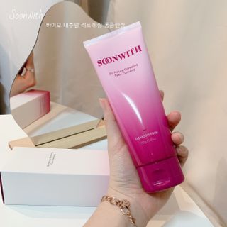 SOONWITH 바이오 내추럴 리프레싱 폼클렌징 — 5점을 준 리뷰어가 2021년 5월 올린 사용 사진