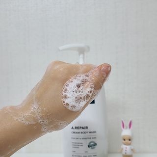 셀라피 에이리페어 크림 바디 워시 2세대 500ml — 5점을 준 리뷰어가 2021년 1월 올린 사용 사진