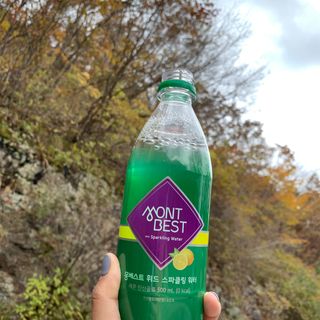 몽베스트 Montbest with Sparkling water Lemon OR Lime 20병(랜덤) — 4점을 준 리뷰어가 2021년 10월 올린 사용 사진