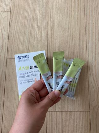 연세생활건강 키즈텐 멀티비타민 1BOX (30포) — 5점을 준 리뷰어가 2022년 5월 올린 사용 사진