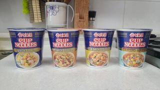 NISSIN 닛신 컵누들  4종 - 씨푸드오리지날, 씨푸드 스파이시, 씨푸드 커리, 씨푸드 XO소스 — 5점을 준 리뷰어가 2022년 12월 올린 사용 사진
