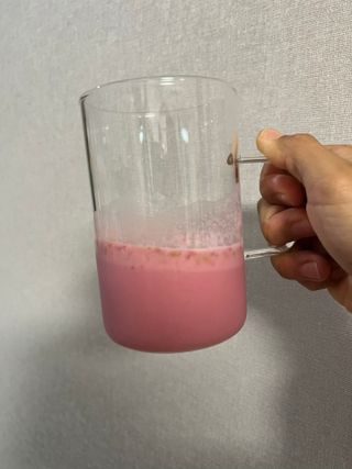 [덜다] 든든 식물성 단백질 쉐이크 40g X 7입 (곡물/딸기) — 2.5점을 준 리뷰어가 2023년 8월 올린 사용 사진