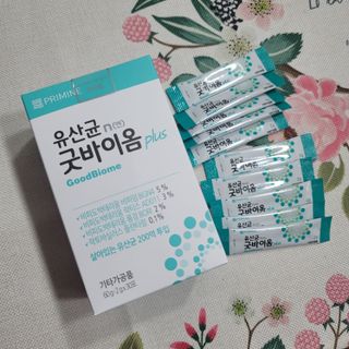 프리마인 유산균 국가지정연구소 선정, 살아있는 생유산균 200억 마리의 힘. 유산균n굿바이옴플러스 — 5점을 준 리뷰어가 2021년 9월 올린 사용 사진