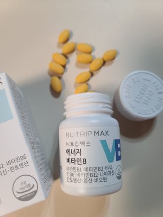 뉴트립맥스(NUTRIPMAX) 뉴트립맥스 에너지 비타민B 700mg 30정 1개월분 고함량 비타민 — 5점을 준 리뷰어가 2021년 7월 올린 사용 사진
