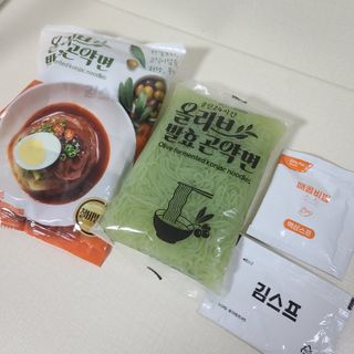 클린24시간 올리브 발효곤약면 찰비빔면 1세트-(3봉) — 5점을 준 리뷰어가 2024년 4월 올린 사용 사진
