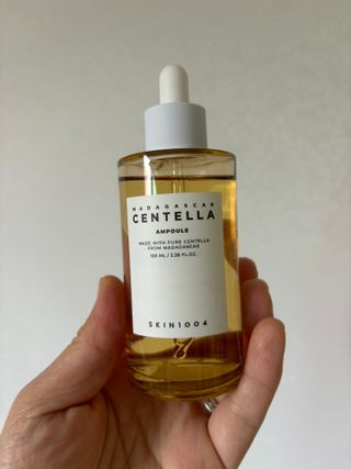 [스킨1004] 마다가스카르 센텔라 앰플 100ml — 5점을 준 리뷰어가 2024년 5월 올린 사용 사진