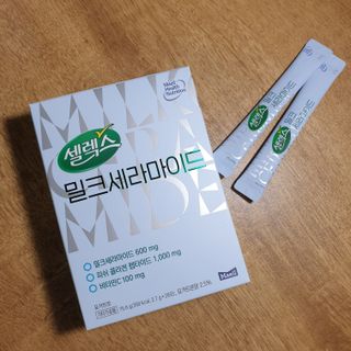셀렉스스포츠 셀렉스 밀크세라마이드 저분자피쉬콜라겐 28포 X 1박스 — 5점을 준 리뷰어가 2021년 6월 올린 사용 사진