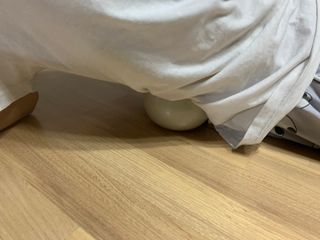 트라택 쿠셔닝 웨이트볼 0.5kg + 1kg SET — 5점을 준 리뷰어가 2022년 5월 올린 사용 사진
