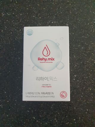 리하이.믹스 수분보충용믹스 리하이.믹스 (Rehy.mix) — 5점을 준 리뷰어가 2022년 7월 올린 사용 사진