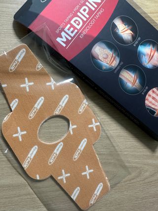 파워풀엑스 메디핑 라이트팩 다이아몬드 타입_8개입(베이지) — 5점을 준 리뷰어가 2025년 1월 올린 사용 사진