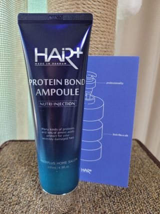 헤어플러스 단백질탈모샴푸 500ml+단백질본드앰플 145ml — 5점을 준 리뷰어가 2021년 4월 올린 사용 사진