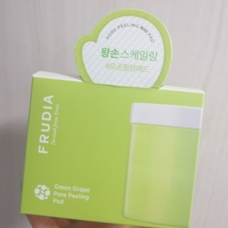 [후르디아] 약산성  모공 필링 패드(70매) — 4.5점을 준 리뷰어가 2021년 7월 올린 사용 사진