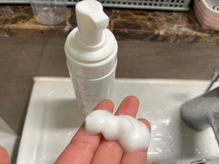 MF프리 [닥터문] 유산균 락토케어 질경초 여성청결제 200ml (폼타입) — 5점을 준 리뷰어가 2022년 6월 올린 사용 사진
