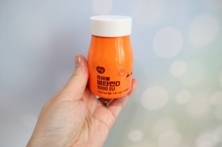 앙팡 츄어블 비타민D 1000 IU 130mg x 90정 — 5점을 준 리뷰어가 2022년 10월 올린 사용 사진