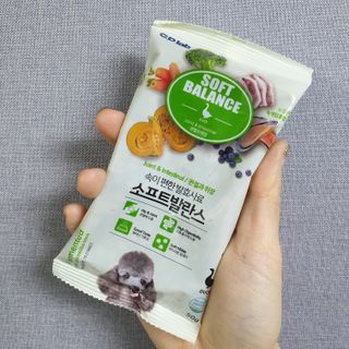 씨디랩 속이 편한 강아지 사료 소프트발란스 기호성 좋은 발효사료 피부와 위장 관절과 위장 — 5점을 준 리뷰어가 2021년 3월 올린 사용 사진