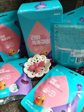 푸름웰니스 라바 쑥쑥구미 36g — 5점을 준 리뷰어가 2022년 3월 올린 사용 사진