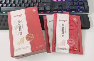 힘내라김홍삼 홍삼활력진 50ml x 5포 — 5점을 준 리뷰어가 2021년 3월 올린 사용 사진