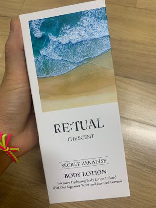 레츄얼 더 센트 바디로션 시크릿 파라다이스(500ml) — 5점을 준 리뷰어가 2022년 6월 올린 사용 사진
