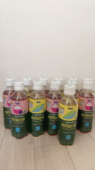 더그레잇티 콤부차 [매일유업] 더그레잇티 44kcal 콤부차 300ml *12개입 (오리지널 6개+베리리치 6개) — 4.5점을 준 리뷰어가 2023년 8월 올린 사용 사진
