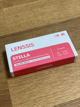 렌시스 LENSSIS [ 렌시스 ] 수채화 색감의 맑은 렌즈 ＃스텔라시리즈  1개월용 ｜ 2컬러 중 택1 ｜ — 5점을 준 리뷰어가 2021년 6월 올린 사용 사진