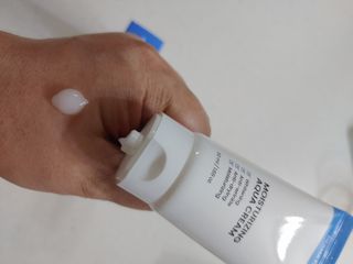 더마포레스트 모이스처라이징 아쿠아크림 / 수분크림 히알루론산 펩타이드 보습 미백 주름개선 — 5점을 준 리뷰어가 2021년 7월 올린 사용 사진