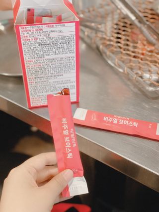 필리브 비주얼 브이스틱 — 5점을 준 리뷰어가 2021년 6월 올린 사용 사진