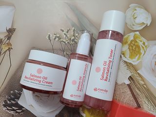 아이앤립 / EYENLIP 아이앤립 연어오일 리바이탈라이징 토너+앰플+크림 3종 세트 — 5점을 준 리뷰어가 2021년 7월 올린 사용 사진