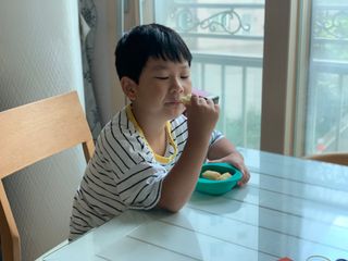 Dog&Ball 독앤볼 [Dog&Ball] 미니찹쌀볼도그 찹쌀치즈볼 — 5점을 준 리뷰어가 2021년 9월 올린 사용 사진