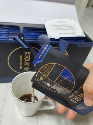 [광동생활건강] 광동정녹청 30포 — 5점을 준 리뷰어가 2021년 11월 올린 사용 사진