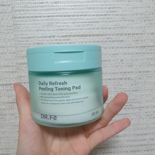 닥터에프파이브 데일리 리프레쉬 필링 토닝 패드 60매 — 5점을 준 리뷰어가 2022년 5월 올린 사용 사진
