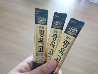 광동생활건강 [광동제약] 광동 광옥고 홍삼 본 30포 + 쇼핑백 증정 — 5점을 준 리뷰어가 2022년 5월 올린 사용 사진