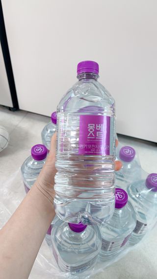 몽베스트 MONTBEST 1L 12입 — 5점을 준 리뷰어가 2022년 3월 올린 사용 사진